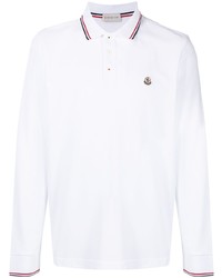 Moncler Tipped Logo Patch Polo Shirt