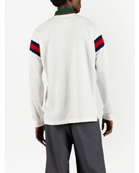Gucci Web Stipe Detail Polo Shirt