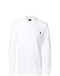 Ps By Paul Smith Zebra Embroidered Polo Shirt