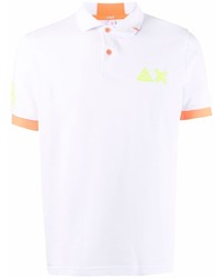 Sun 68 Appliqu Logo Cotton Polo Shirt