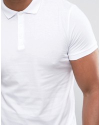 Asos Polo Shirt In White