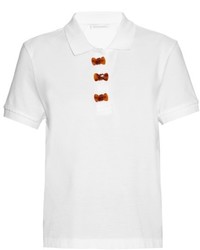 J.W.Anderson Bow Embellished Polo Shirt