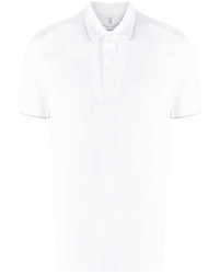 Brunello Cucinelli Button Front Short Sleeved Polo Shirt