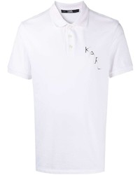 Karl Lagerfeld Chest Logo Polo Shirt