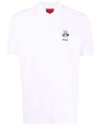 Hugo Chest Logo Print Polo Shirt