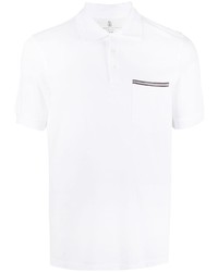 Brunello Cucinelli Chest Pocket Cotton Polo Shirt