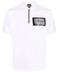 Just Cavalli Code 01 Zip Polo Shirt