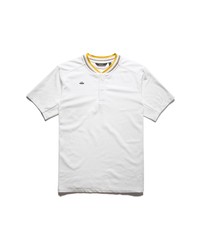 Radmor Colby Solid Polo Shirt In Snow Whitelemon At Nordstrom