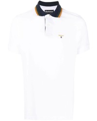 Barbour Colour Block Cotton Polo Shirt