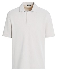 Zegna Concealed Placket Polo Shirt