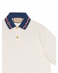 Gucci Contrast Collar Polo Shirt