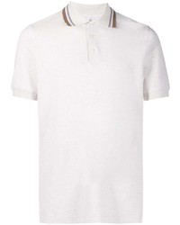 Brunello Cucinelli Contrast Collar Polo Shirt