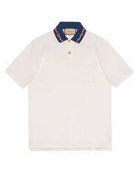 Gucci Contrast Collar Polo Shirt