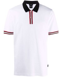 BOSS HUGO BOSS Contrast Trim Cotton Polo Shirt