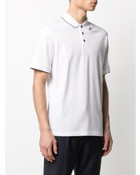 Giorgio Armani Contrast Trim Polo Shirt
