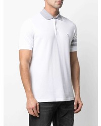 Brunello Cucinelli Contrasting Collar Polo Shirt