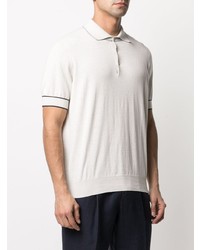 Brunello Cucinelli Contrasting Cuff Trim Polo Shirt