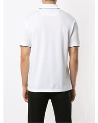 Giorgio Armani Contrasting Trim Cotton Polo Shirt