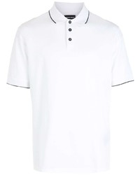 Giorgio Armani Contrasting Trim Cotton Polo Shirt