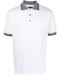 Kiton Contrasting Trim Detail Polo Shirt