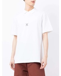 Kenzo Cross Logo Print Polo Shirt