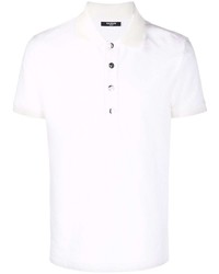 Balmain Embossed Pb Monogram Polo Shirt