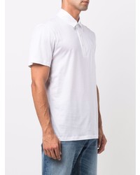 Billionaire Embroidered Logo Cotton Polo Shirt