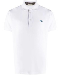Etro Embroidered Logo Cotton Polo Shirt