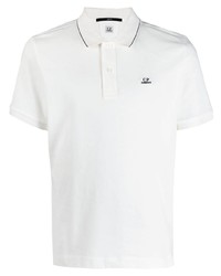 C.P. Company Embroidered Logo Cotton Polo Shirt