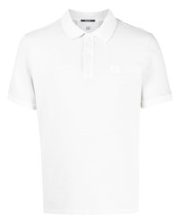 C.P. Company Embroidered Logo Cotton Polo Shirt