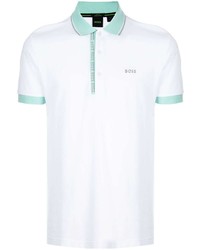 BOSS Embroidered Logo Detail Polo Shirt