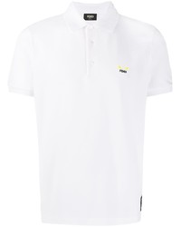 Fendi Embroidered Logo Polo Shirt