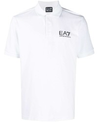 Ea7 Emporio Armani Embroidered Logo Polo Shirt