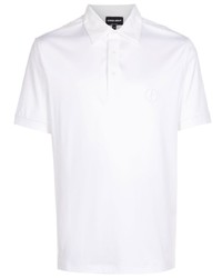 Giorgio Armani Embroidered Logo Polo Shirt