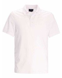 Emporio Armani Embroidered Logo Short Sleeved Polo Shirt