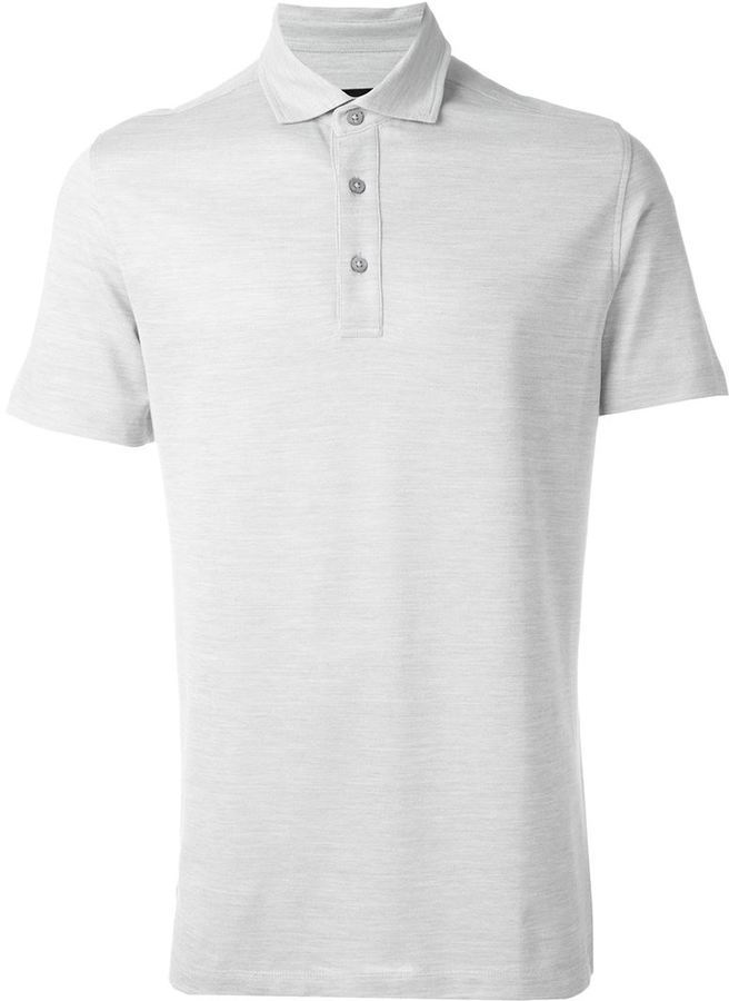 Polo Shirt ZEGNA Men color White