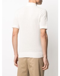 Sandro Paris Fine Knit Polo Shirt