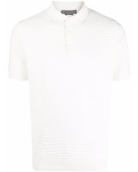 Corneliani Geometric Jacquard Polo Shirt