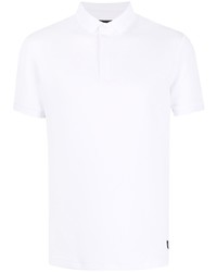 Emporio Armani Geometric Textured Polo Shirt