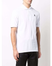 Philipp Plein Gothic Plein Short Sleeve Cotton Polo Shirt