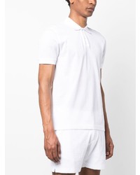 Orlebar Brown High Low Hem Cotton Polo Shirt