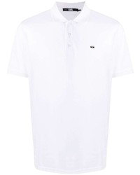 Karl Lagerfeld Ikonik Embroidered Logo Polo Shirt