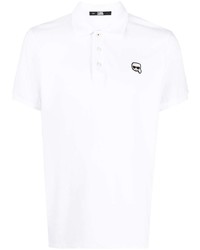 Karl Lagerfeld Ikonik Karl Logo Patch Polo Shirt