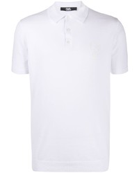 Karl Lagerfeld Kikonik Outline Cotton Polo Shirt