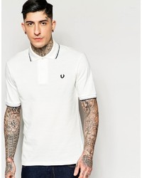 Fred Perry Laurel Wreath Polo Shirt 1953 Re Issue In White Regular Fit