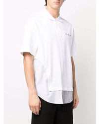 Feng Chen Wang Layered Cotton Polo Shirt