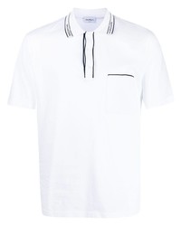 Salvatore Ferragamo Logo Collar Polo Shirt