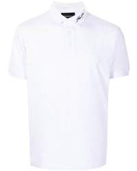 Emporio Armani Logo Embroidered Collar Polo Shirt