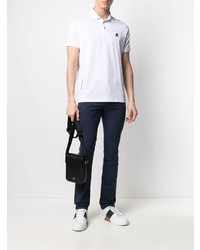 Karl Lagerfeld Logo Embroidered Polo Shirt