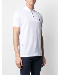 Karl Lagerfeld Logo Embroidered Polo Shirt